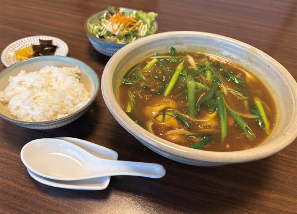 カレー南蛮そば/うどんセット