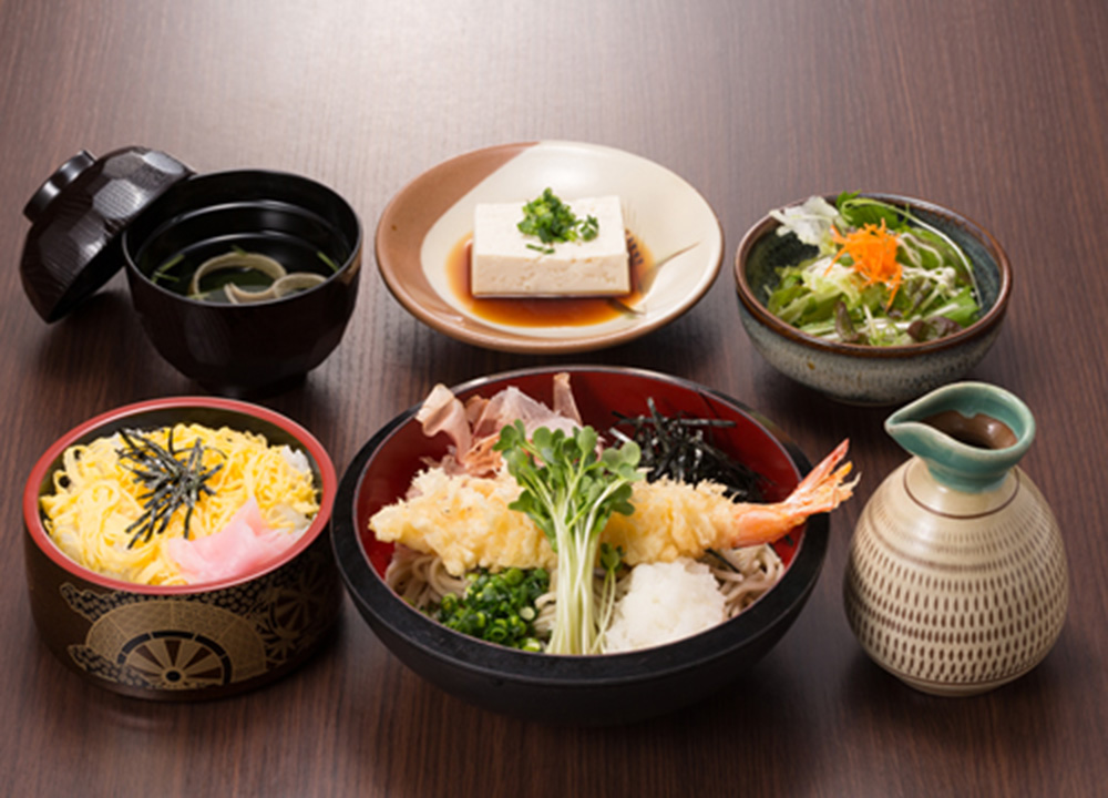 おろしそばセット[冷]（吸物付）